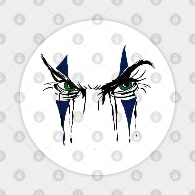 Eyes Joker Magnet by JessicaJaneAusten